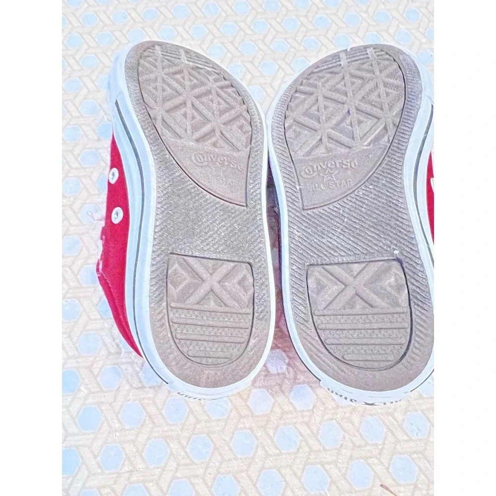 Converse‎ All Star Red Sneakers Size 13.5K Kids